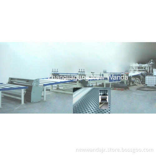 Dimpled Sheet Machine